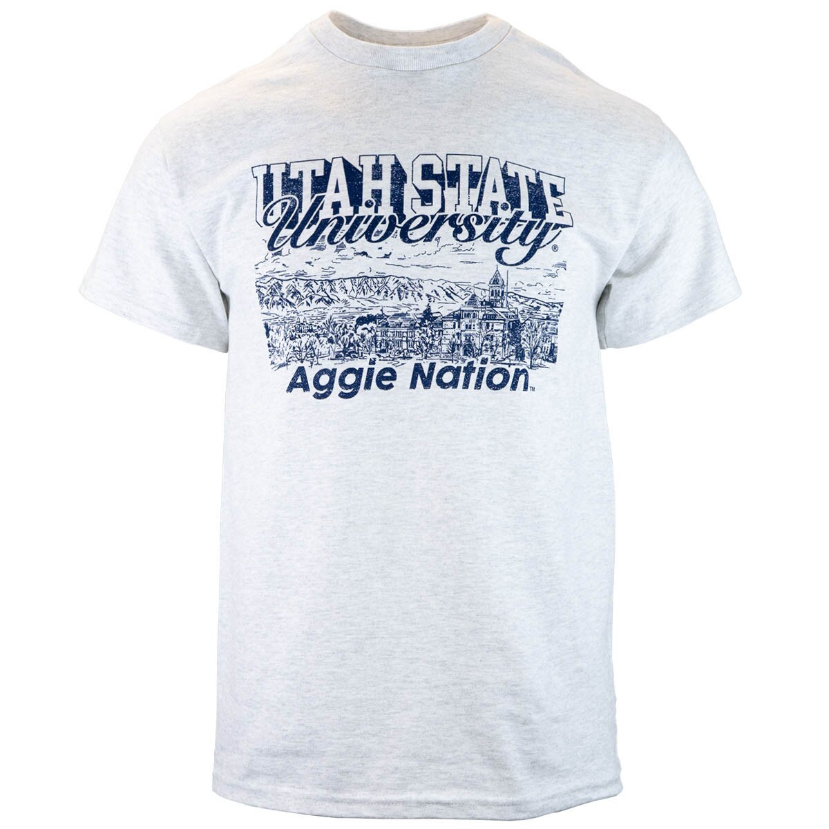 Utah State University Old Main Hill Aggie Nation Unisex T-Shirt
